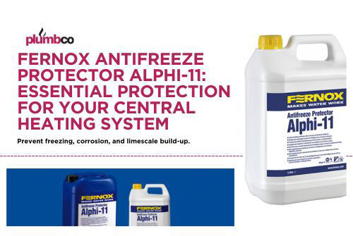 Fernox Antifreeze Protector Alphi-11: Essential Protection for Your Central Heating System